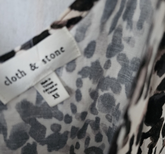 Cloth And Stone Animal print Midi Dress - Picture 3 of 7